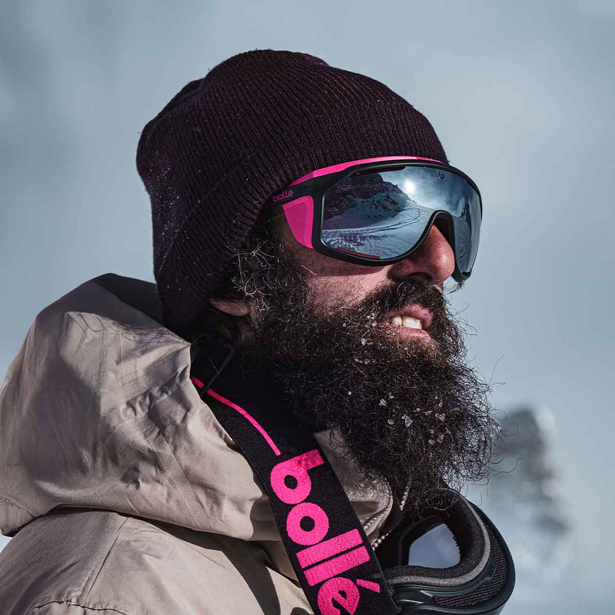 CHRONOSHIELD, MT Black Matte Pink Heritage-Volt+ Cold White Polarized CHRONOSHIELD